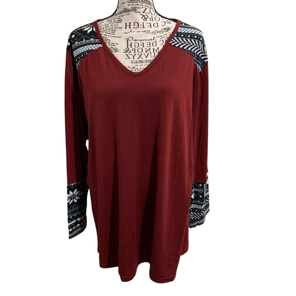 Emery Rose top‎ size plus size 3X